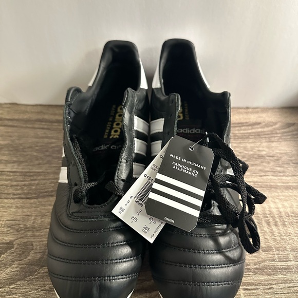 Adidas Copa Mundial Black and White Soccer Shoes - Picture 3 of 7